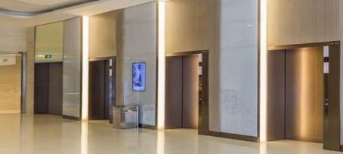 Elevator stainless steel door frame